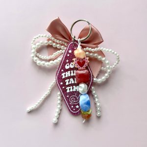 X Sleutelhanger - Good things take time